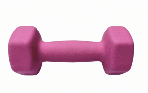 Hexagonal Vinyl-dipped Dumbbells