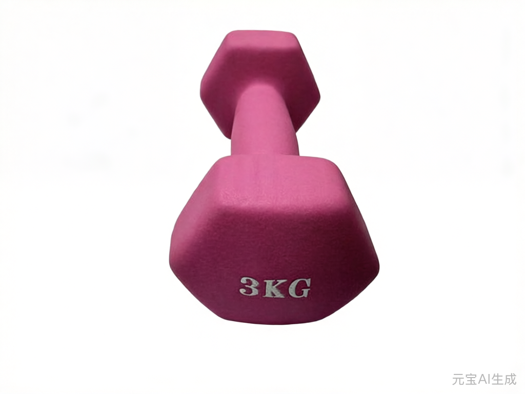 Hexagonal Vinyl-dipped Dumbbells