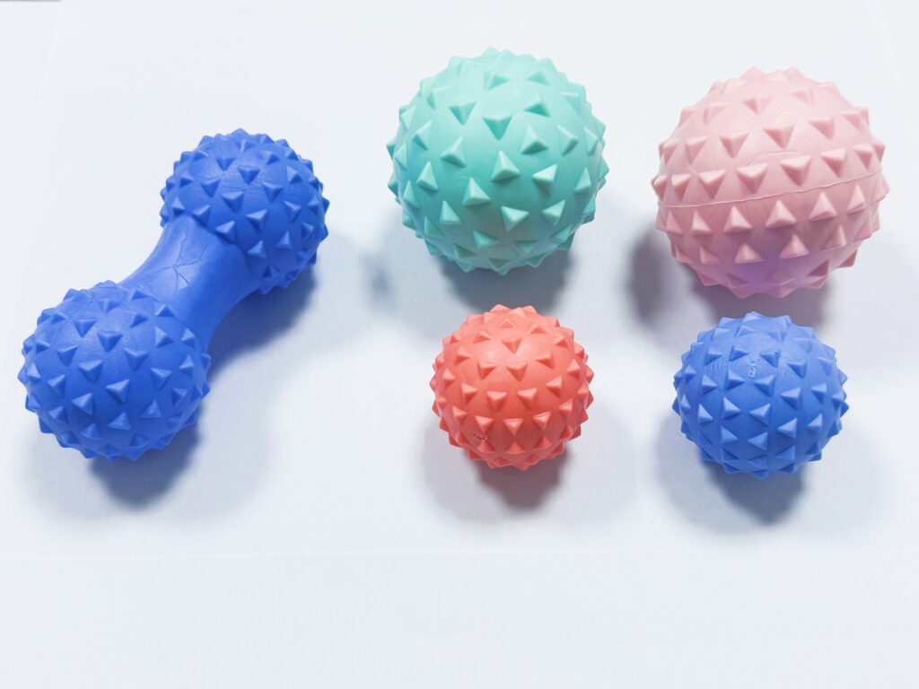 SPORT FITNESS POINT SPIKYK DURABLE MASSAGE BALL
