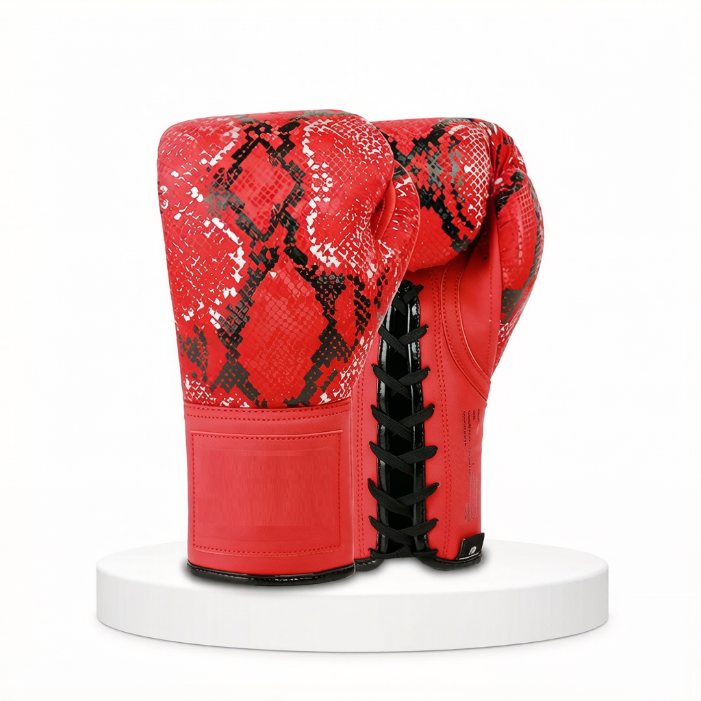 Boxing Glove with Textured Patterns